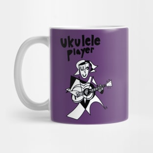 Ukulele Player (Female) by Pollux Mug